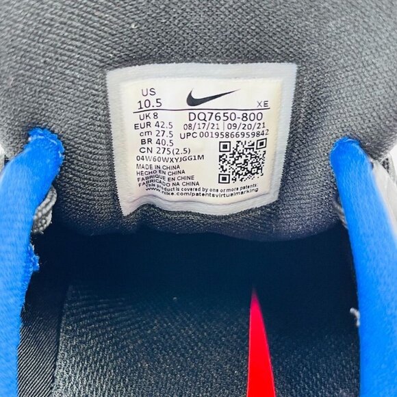 Nike Air Zoom Pegasus 38 Burnt Sunrise Women's Size 10.5 DQ7650-800 Orange Blue - Picture 9 of 14